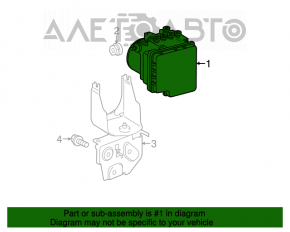 ABS АБС Toyota Sienna 04-10