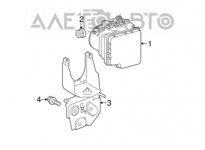 ABS АБС Toyota Sienna 04-10