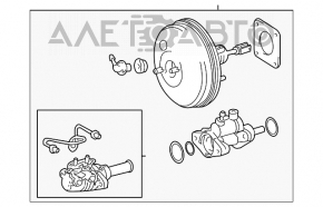 Amplificator de vidare Toyota Sienna 04-10