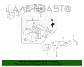 Contor de aer pentru Toyota Solara 04-08 2.4