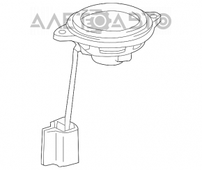 Difuzor torpedo dreapta Toyota Sequoia 08-16