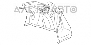 Capacul arcului drept Toyota Solara 2.4 04-08