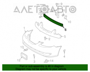 Amplificatorul de bara fata pentru Toyota Solara 2.4 04-08