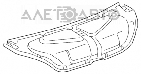 Capacul portbagajului Toyota Solara 2.4 04-08