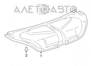 Capacul portbagajului Toyota Solara 2.4 04-08