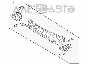 Поддон дворников металл Toyota Solara 2.4 04-08