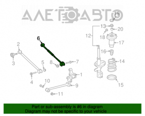 Bara de reglare spate dreapta Toyota Solara 2.4 04-08