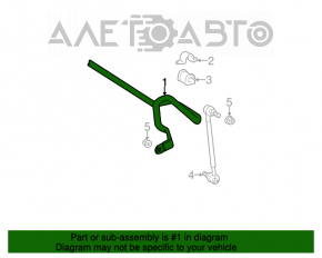 Stabilizatorul frontal Toyota Solara 2.4 04-08