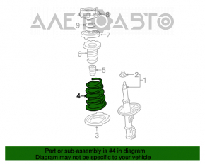 Arcul de suspensie frontal stânga nou pentru Toyota Avalon 05-07