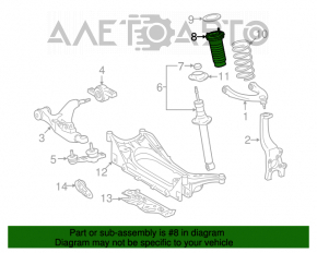 Filtru de praf dreapta față pentru Lexus IS250 06-13