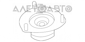 Опора амортизатора передняя левая Nissan 350z OEM