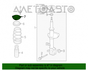 Suport amortizor față dreapta Nissan Versa 1.8 10-12