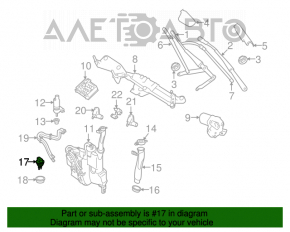 Датчик уровня жидкости бачка омывателя Mercedes W164 ML