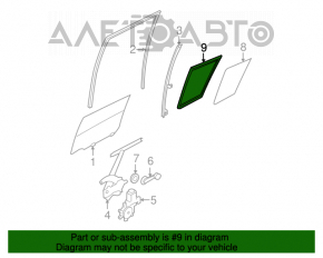 Fereastra din spate dreapta Nissan Versa 1.8 10-12