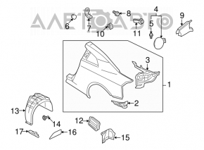 Grila de ventilatie dreapta pentru Infiniti G25 G35 G37 06-14