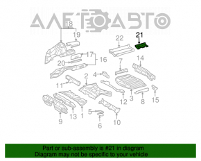 Suport baterie Mercedes W221