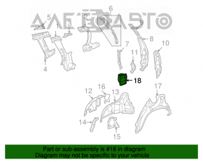 Grila de ventilatie stanga Toyota Rav4 06-12