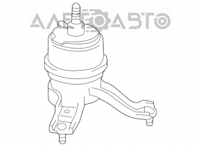 Pernele motorului dreapta Toyota Camry v50 2.5, hibrid 12-14 SUA, nou, neoriginal TENACITY