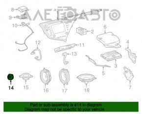 Semnalizatorul dreapta Toyota Camry v50 12-14 SUA