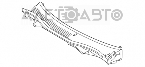 Grila stergatoarelor din plastic pentru Toyota Camry v50 12-14 SUA, noua, neoriginala.