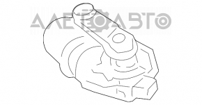 Trapezul de curățare a parbrizului cu motor pentru Toyota Camry v50 12-14 SUA