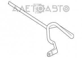 Stabilizatorul frontal Toyota Camry v50 12-14 SUA coroziune