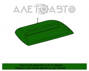 Semnal de stop spate Toyota Camry v55 15-17 SUA zgârieturi