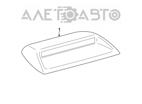 Semnal de oprire Toyota Camry v50 12-14 SUA zgârieturi