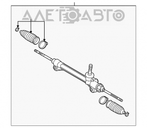 Рейка рулевая Toyota Camry v55 15-17 usa новый OEM оригинал