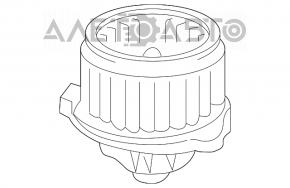 Motorul ventilatorului de încălzire pentru Lexus ES300 ES330