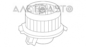 Motorul ventilatorului de încălzire pentru Lexus ES350 07-12.