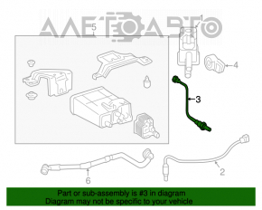 Sonda lambda a doua pentru Toyota Camry v50 12-14 SUA