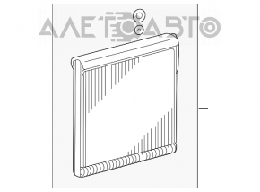 Evaporator Toyota Camry v55 15-17 SUA