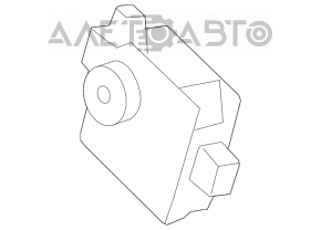 Actuator motor pentru acționarea ventilatorului de încălzire și aer condiționat, partea dreaptă de jos pentru Lexus IS250 IS300 IS350 06-13.