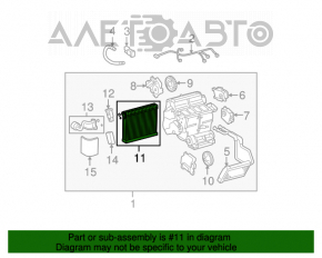 Evaporator Lexus GS300 GS350 GS430 06-11