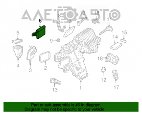 Испаритель Mercedes W164 ML X164 GL W251 R