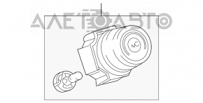 Controlul climatizării stânga pentru Toyota Rav4 06-12