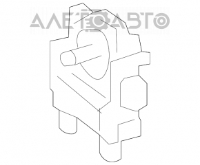 Actuatorul motorului care controlează încălzirea și aerul condiționat, dreapta, AIRMIX Toyota Solara 04-08.