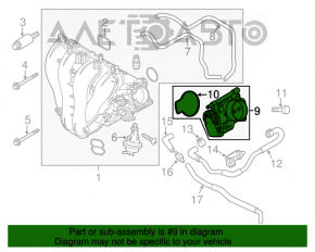 Supapa de accelerație Mazda3 2.3 03-08