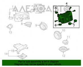 Ecranul Mazda3 MPS 09-13