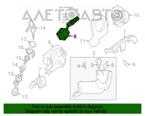 Comutatorul de sub volan dreapta Mazda3 MPS 09-13