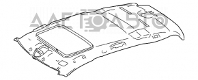 Acoperirea tavanului Mercedes W164 ML bej sub trapa.