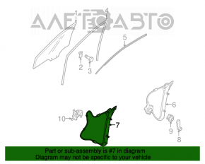 Стеклоподъемник моторо передний левый Mazda3 03-08