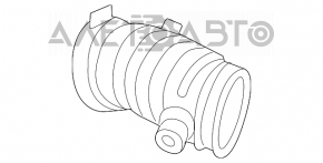 Воздуховод Mazda3 2.3 03-08