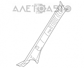 Capacul amortizorului frontal stânga Mazda3 03-08