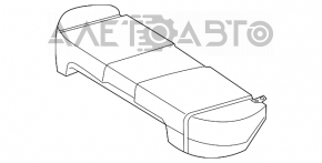 Rândul din spate al scaunelor, al doilea rând Mazda3 03-08