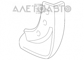 Bara de noroi spate stânga pentru Lexus RX300 98-03