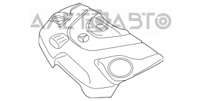 Capacul motorului Mercedes W221 M273