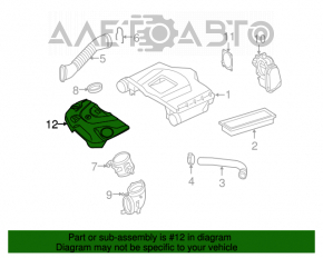 Capacul motorului Mercedes W221 M273