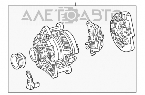 Generator Mercedes W221 M272 M273